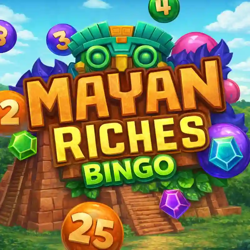 Mayan Riches Bingo Game Interface